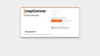 
                            1. Login | SnapComms