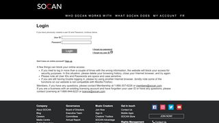 
                            1. Login - socan