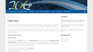 
                            7. Login socios - Sociedad Argentina de Biofisica