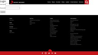 
                            13. Login - Sony Music Entertainment Germany GmbH