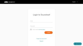 
                            2. Login - Soundreef - What type of music can I register with Soundreef?