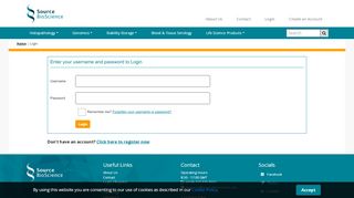
                            12. Login | Source BioScience