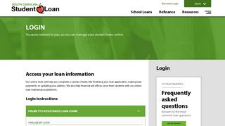 
                            8. Login | South Carolina Student Loan