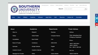 
                            7. Login – Southern University Bangladesh