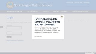 
                            10. Login - Southington Public Schools