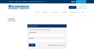 
                            7. Login - Sovereign Friendly Society