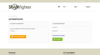 
                            3. Login - Spamfighter