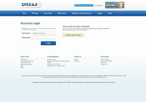 
                            4. Login - Speeda