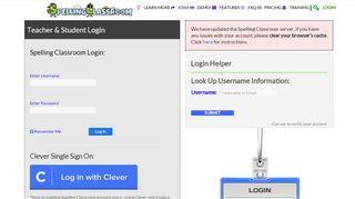 
                            7. Login - Spelling Classroom