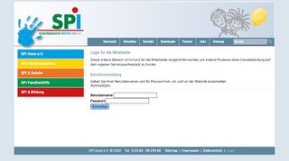 
                            7. Login - SPI Unna