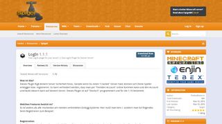 
                            1. LogIn | SpigotMC - High Performance Minecraft