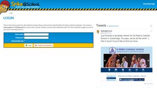 
                            2. Login | Spike@School Admin System - Huntly West School