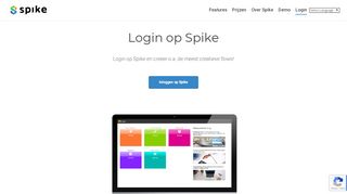 
                            10. Login - Spike Marketing Automation