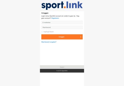 
                            6. Login - Sportlink