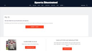 
                            1. Login - Sports Illustrated