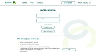 
                            1. Login - spusu. 0670. - Einfach günstige Handytarife