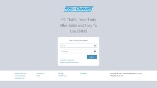 
                            5. Login - SS-CMMS - Your Truly Affordable and Easy To Use CMMS