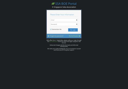 
                            4. Login - SSA BOE Portal