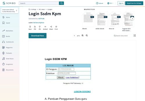 
                            9. Login Ssdm Kpm - Scribd