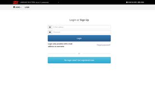 
                            1. Login - SSI - Scuba Schools International