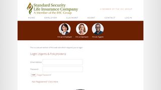 
                            6. Login - Standard Security Life Insurance