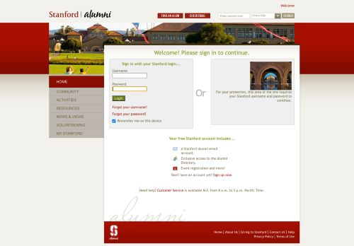 
                            10. Login - Stanford Alumni Association