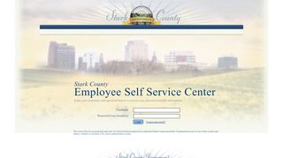 
                            13. Login - Stark County Employee Self Service Center