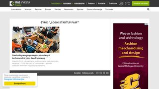 
                            12. „LOGIN Startup Fair“ | Kas vyksta Kaune