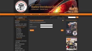 
                            8. Login status - Harley-Davidson Club of Denmark