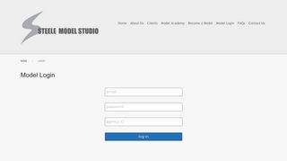 
                            4. Login | STEELE MODEL STUDIO | MODEL AGENCY