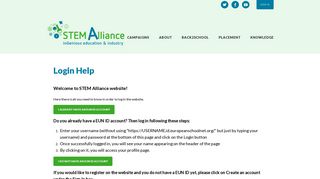 
                            11. Login | Stem Alliance