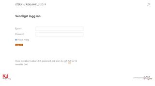 
                            5. Login | STERK REKLAME STAVANGER