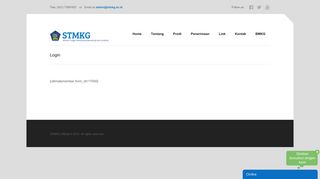 
                            3. Login - stmkg