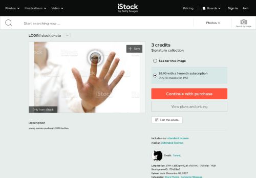 
                            7. Login Stock Photo & More Pictures of Accessibility | iStock