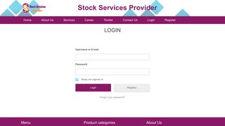 
                            12. Login – stock service provider