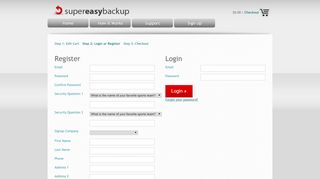 
                            1. Login | Store | SuperEasyBackup - Online Data Backup, Backup ...