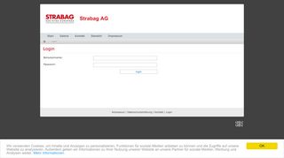 
                            4. Login (Strabag AG)