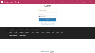 
                            1. Login - StrangerMeetup.com