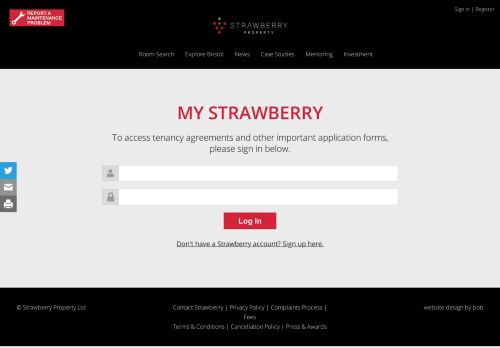
                            8. Login - Strawberry Property