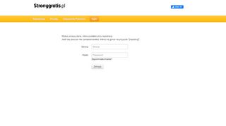 
                            1. Login - Stronygratis