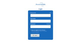 
                            7. Login - StructuredWeb