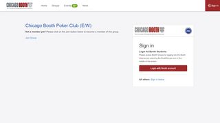 
                            13. Login - Student-Led Groups | Chicago Booth Poker Club - Booth Groups