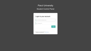 
                            1. Login - Student Panel