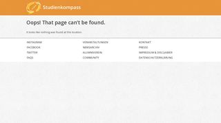 
                            2. Login | studienkompass.de