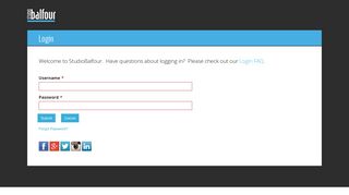 
                            13. Login | StudioBalfour