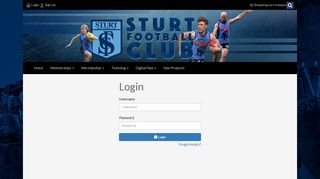 
                            4. Login - Sturt Football Club - SPORTSubs