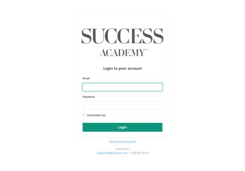 
                            9. Login - SUCCESS Academy