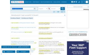 
                            4. Login successful - Deutsch Übersetzung - Englisch Beispiele ...