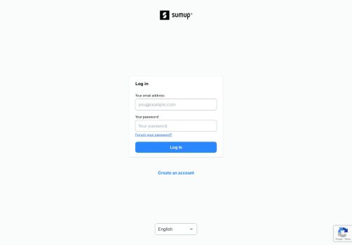 
                            4. Login - SumUp Dashboard