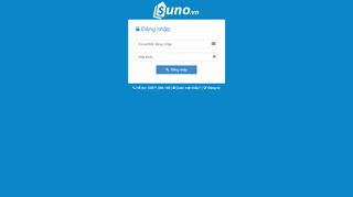 
                            1. Login - Suno.vn - phần mềm quản lý bán hàng SIÊU ĐƠN GIẢN